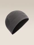 Unisex Merino 260 Waffle Knit Wander Reversible Beanie Obsidian/Black - 11