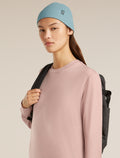 Unisex Merino Feadan Cuff Beanie Flint Blue - 7