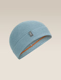 Unisex Merino Feadan Cuff Beanie Flint Blue - 8