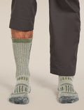 Men's Merino Hike+ Mountaineer Mid Calf Socks Loden/Black - 3