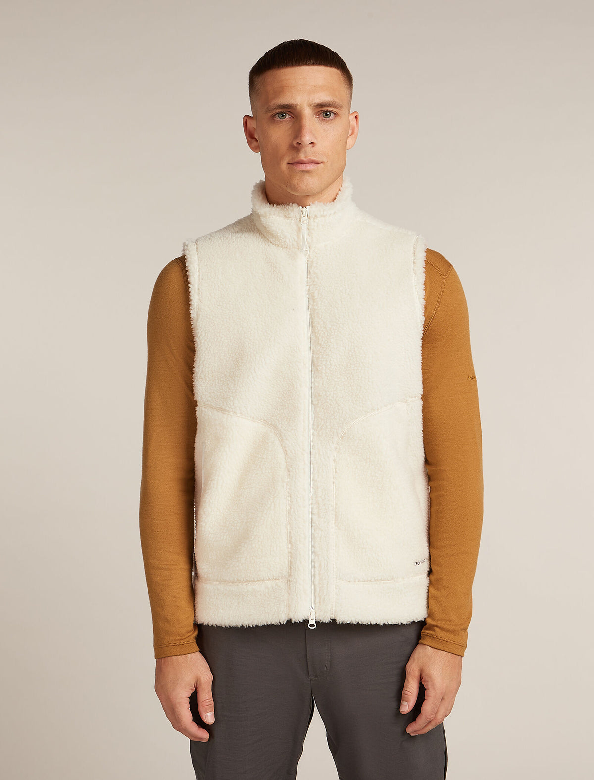 Men's Merino Blend 960 RealFleece™ High Pile Vest Undyed - 1