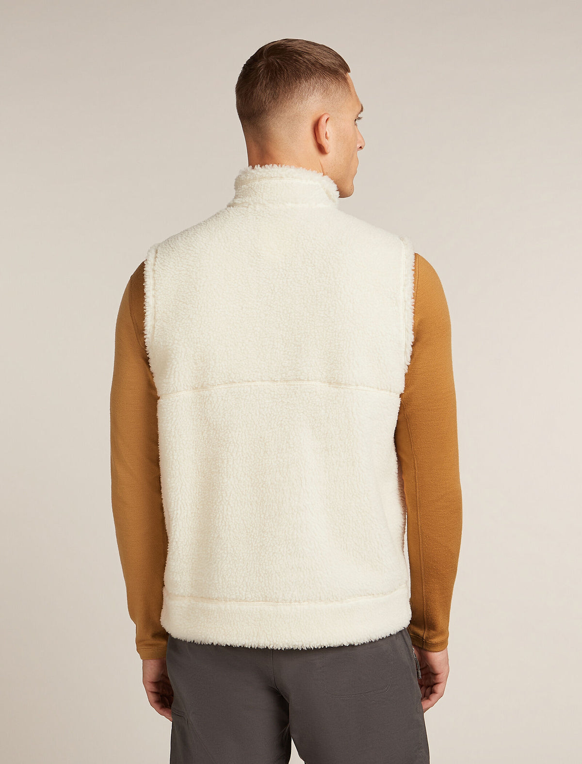 Men's Merino Blend 960 RealFleece™ High Pile Vest Undyed - 2
