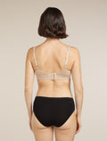 icebreaker Women's Merino Queens Clasp Bra Praline Women - 2