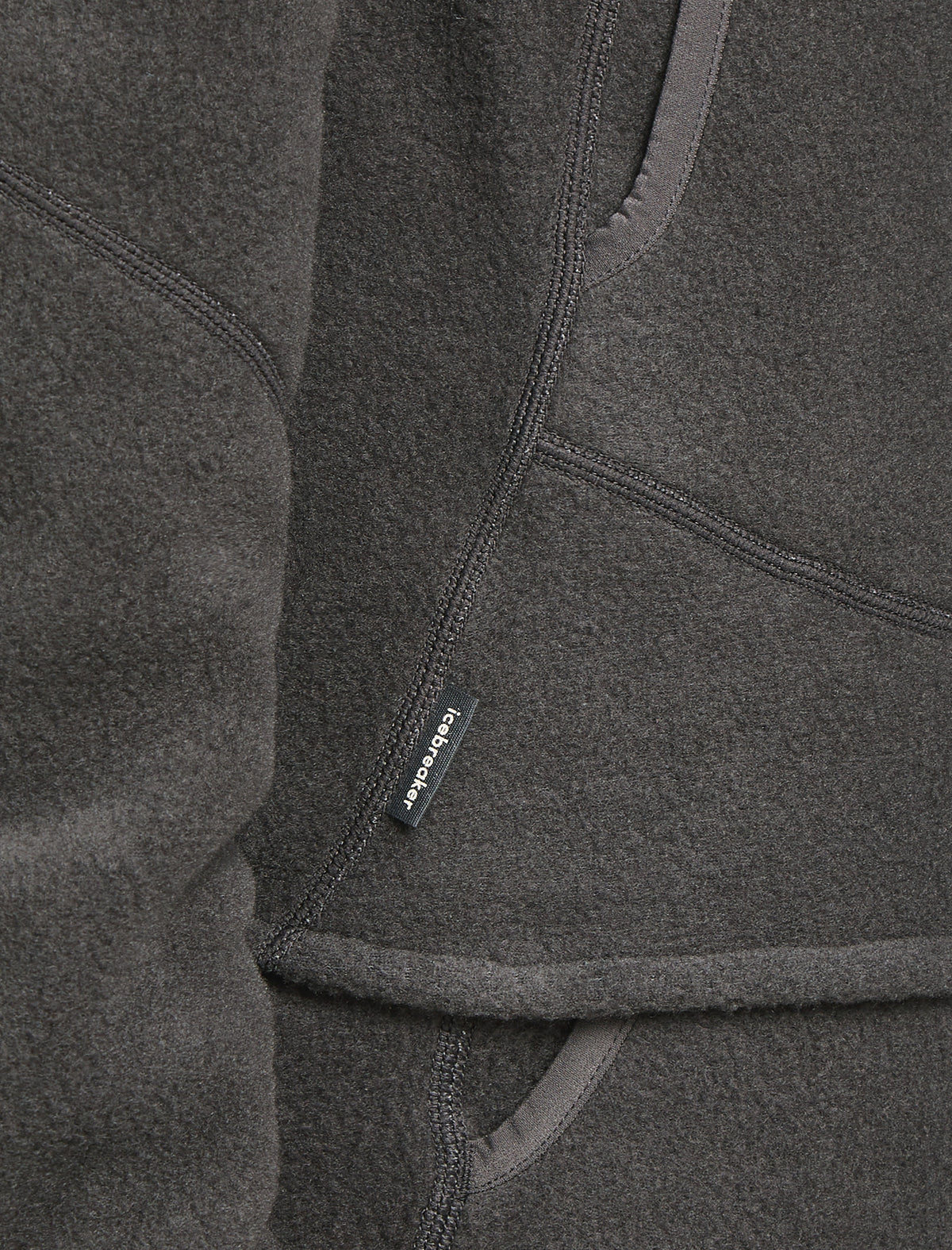 Men's Merino Blend 800 RealFleece™ Classic Pile Long Sleeve Zip Jacket Obsidian - 8