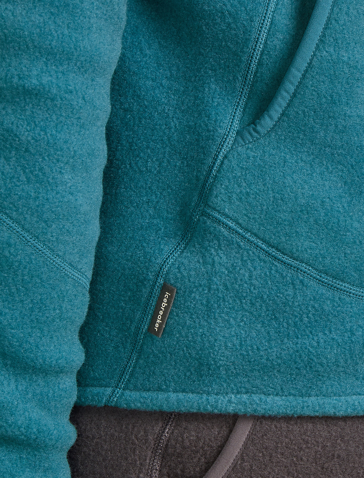 Men's Merino Blend 800 RealFleece™ Classic Pile Long Sleeve Zip Jacket Topaz - 7