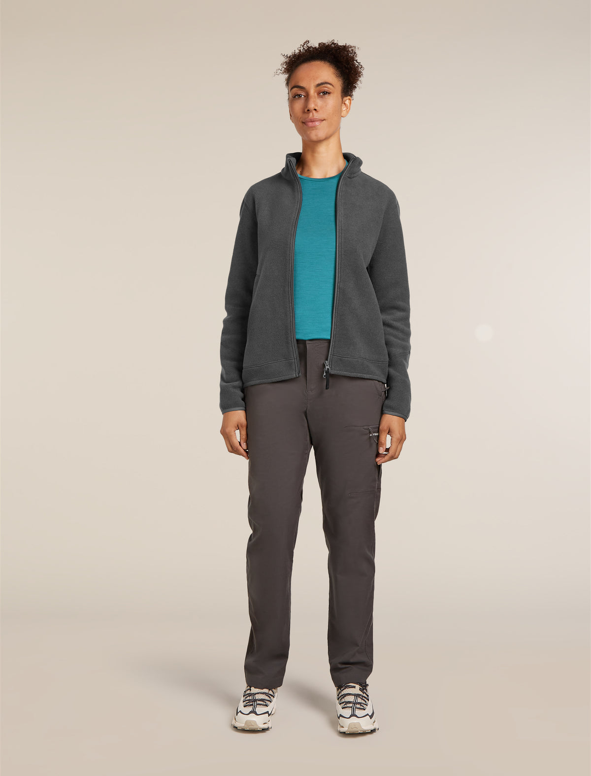 Veste zippée 800 Classic Pile Femme  - 3