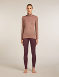 Women's Merino 200 Oasis High Rise Thermal Leggings Java - 3
