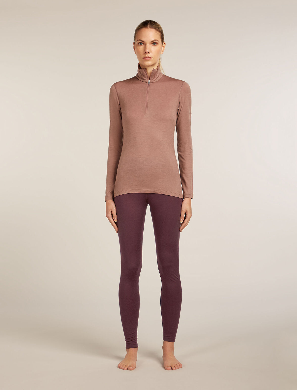 Women's Merino 200 Oasis High Rise Thermal Leggings Java - 3