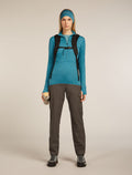 Women's Merino 200 Oasis Long Sleeve Crewe Thermal Top Rainer Ridge Hydro - 4