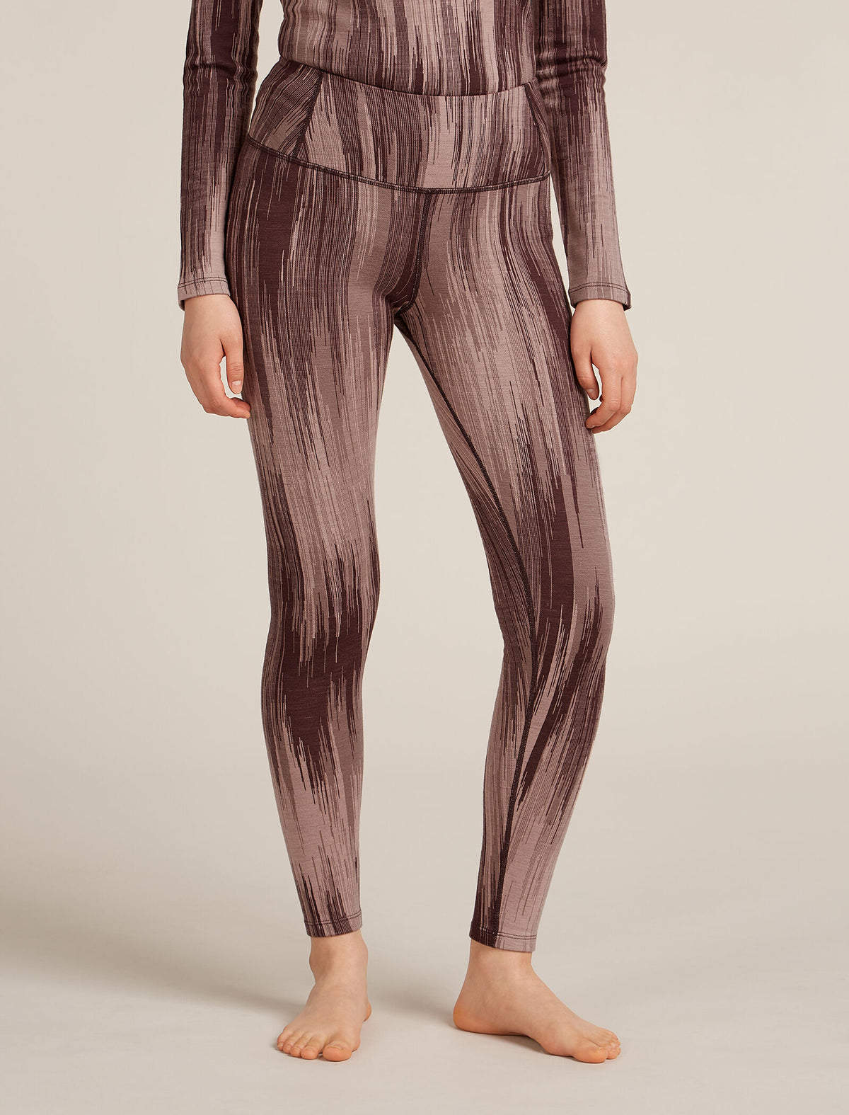 Women's Merino 260 Tech Vertex High Rise Thermal Leggings Peak Java/Summit - 1