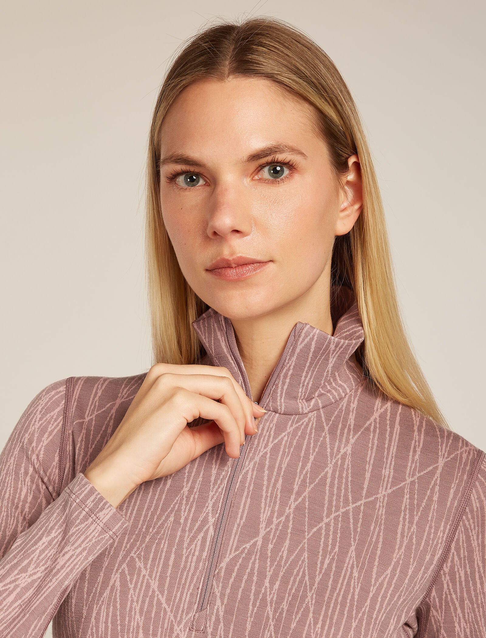 Women's Merino 260 Tech Vertex Long Sleeve Half Zip Thermal Top Delta