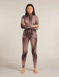 Women's Merino 260 Tech Vertex Long Sleeve Half Zip Thermal Top Peak Java/Summit - 3