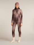 Women's Merino 260 Tech Vertex Long Sleeve Half Zip Thermal Top Peak Java/Summit - 8