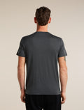 Men's Merino 150 Tech Lite Short Sleeve Tee Bear Tour Obsidian - 2