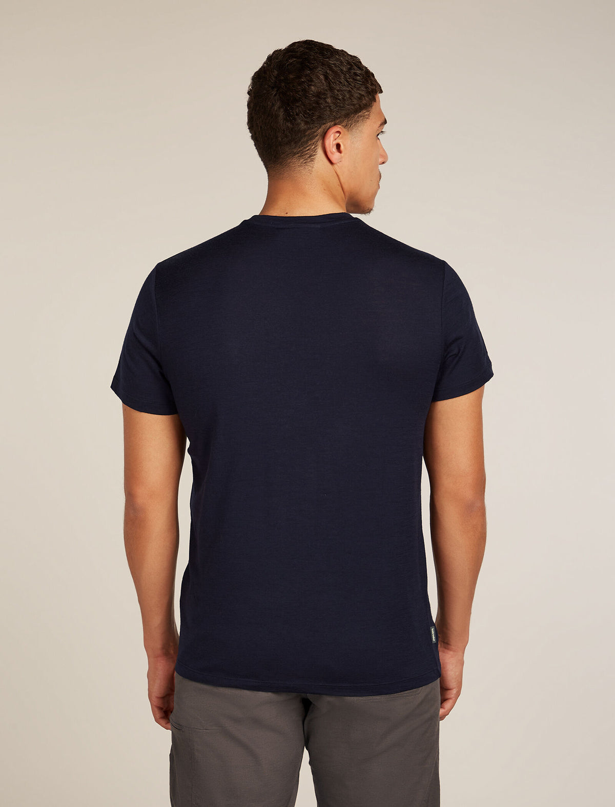 Men's Merino 150 Tech Lite Short Sleeve T-Shirt Bear Tour Midnight Navy - 2