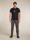 Men's Merino 150 Tech Lite Short Sleeve T-Shirt Bear Tour Midnight Navy - 3