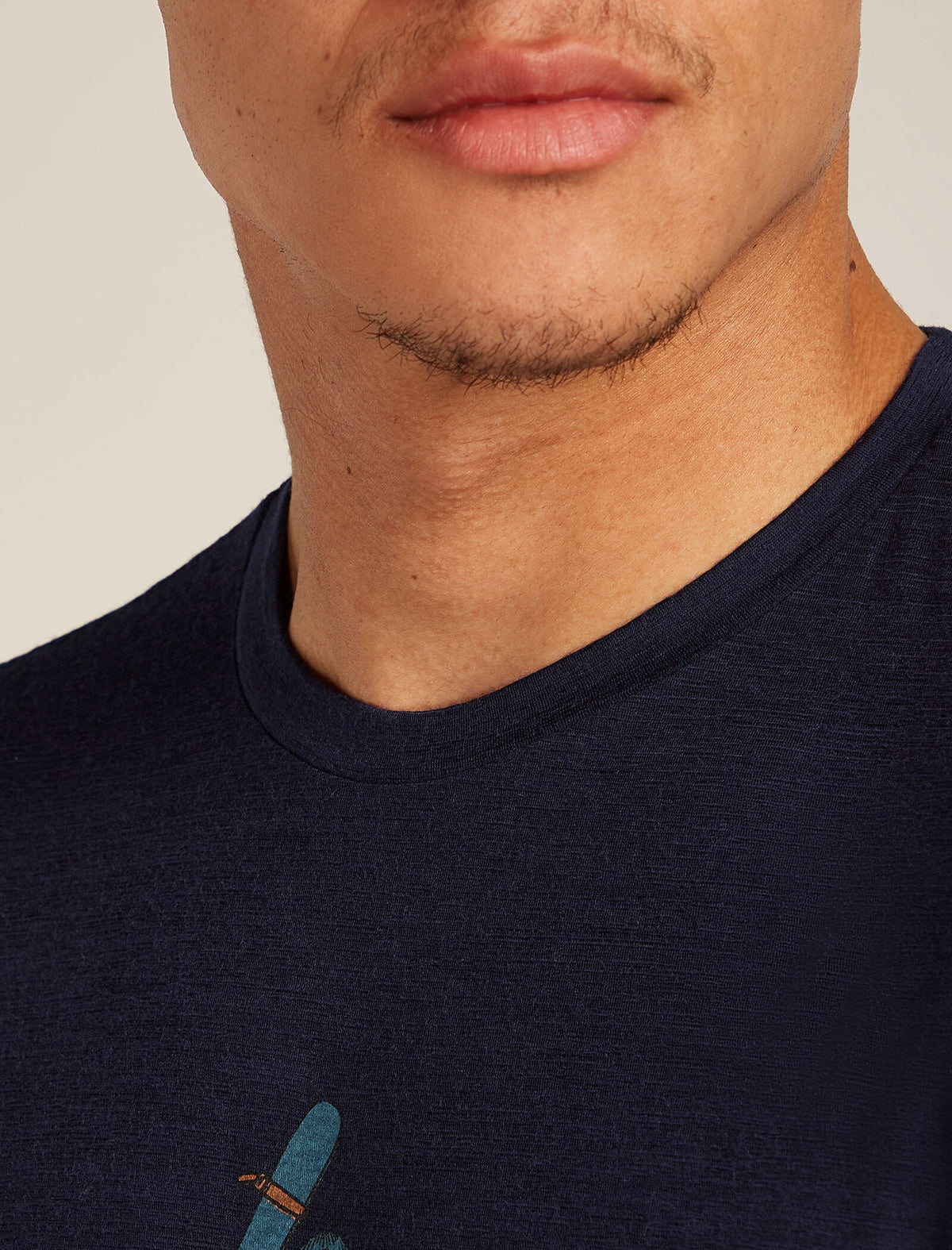 Men's Merino 150 Tech Lite Short Sleeve T-Shirt Bear Tour Midnight Navy - 6