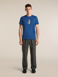 Men's Merino 150 Tech Lite Short Sleeve Tee Bear Tour Lazurite - 3