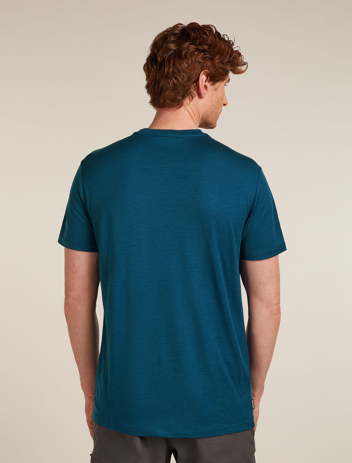 Men's Merino 150 Tech Lite Short Sleeve T-Shirt Ruapehu Round Atlantis - 2