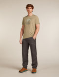 Men's Merino 150 Tech Lite Short Sleeve T-Shirt Ruapehu Round Flagstone - 3