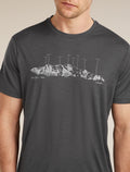 Men's Merino 150 Tech Lite Short Sleeve Tee The Peaks  - 5