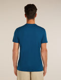 Men's Merino 150 Tech Lite Short Sleeve Tee The Peaks  - 2