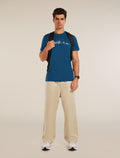 Men's Merino 150 Tech Lite Short Sleeve Tee The Peaks  - 4