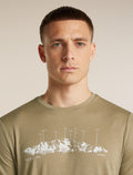 Men's Merino 150 Tech Lite Short Sleeve Tee The Peaks Cumin - 6