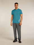 Men's Merino 150 Tech Lite Short Sleeve T-Shirt 30th Anniversary Topaz - 3