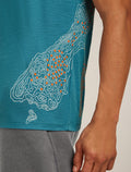 Men's Merino 150 Tech Lite Short Sleeve T-Shirt 30th Anniversary Topaz - 5