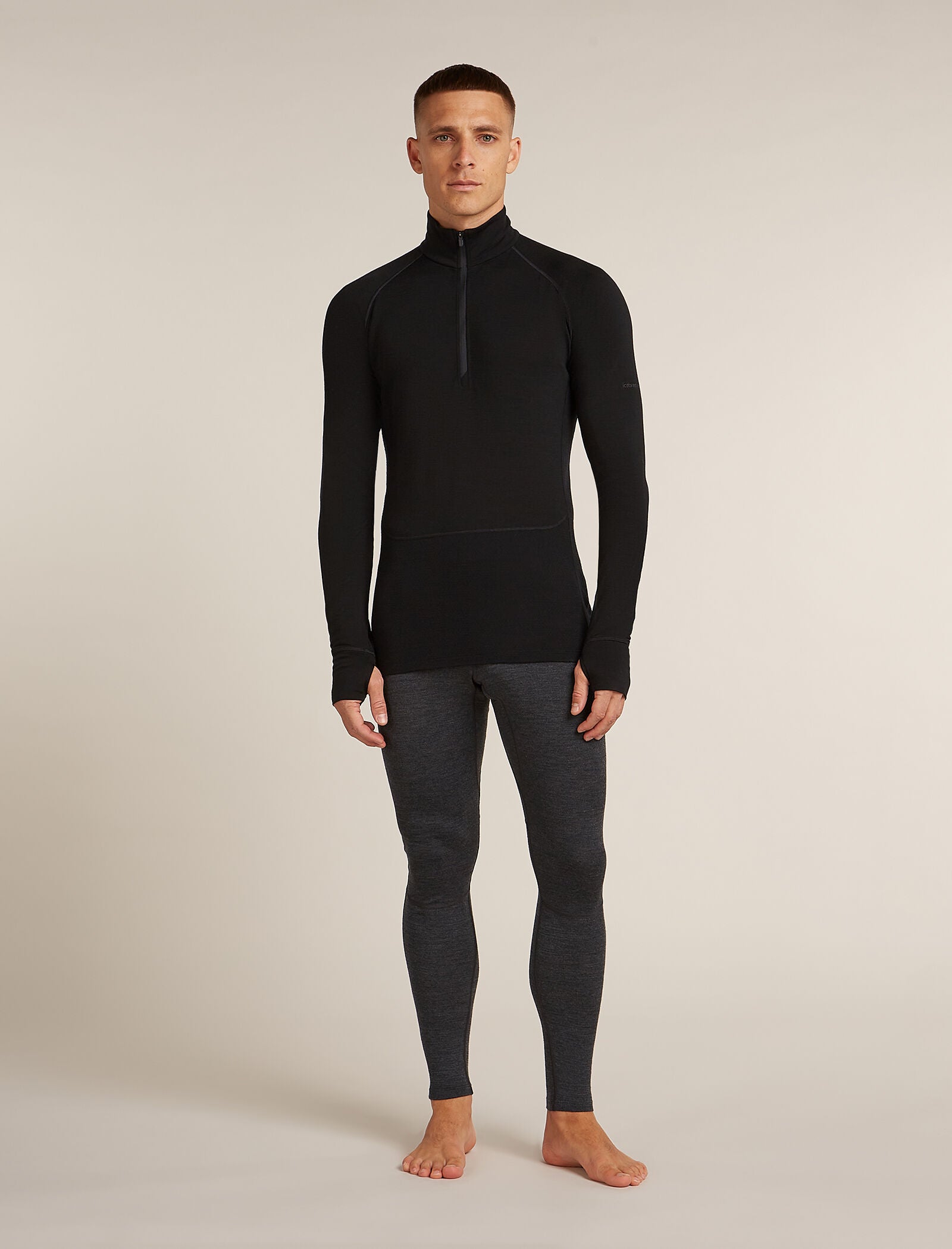 Men's Merino 200 ZoneKnit™ Long Sleeve Half Zip Thermal Top