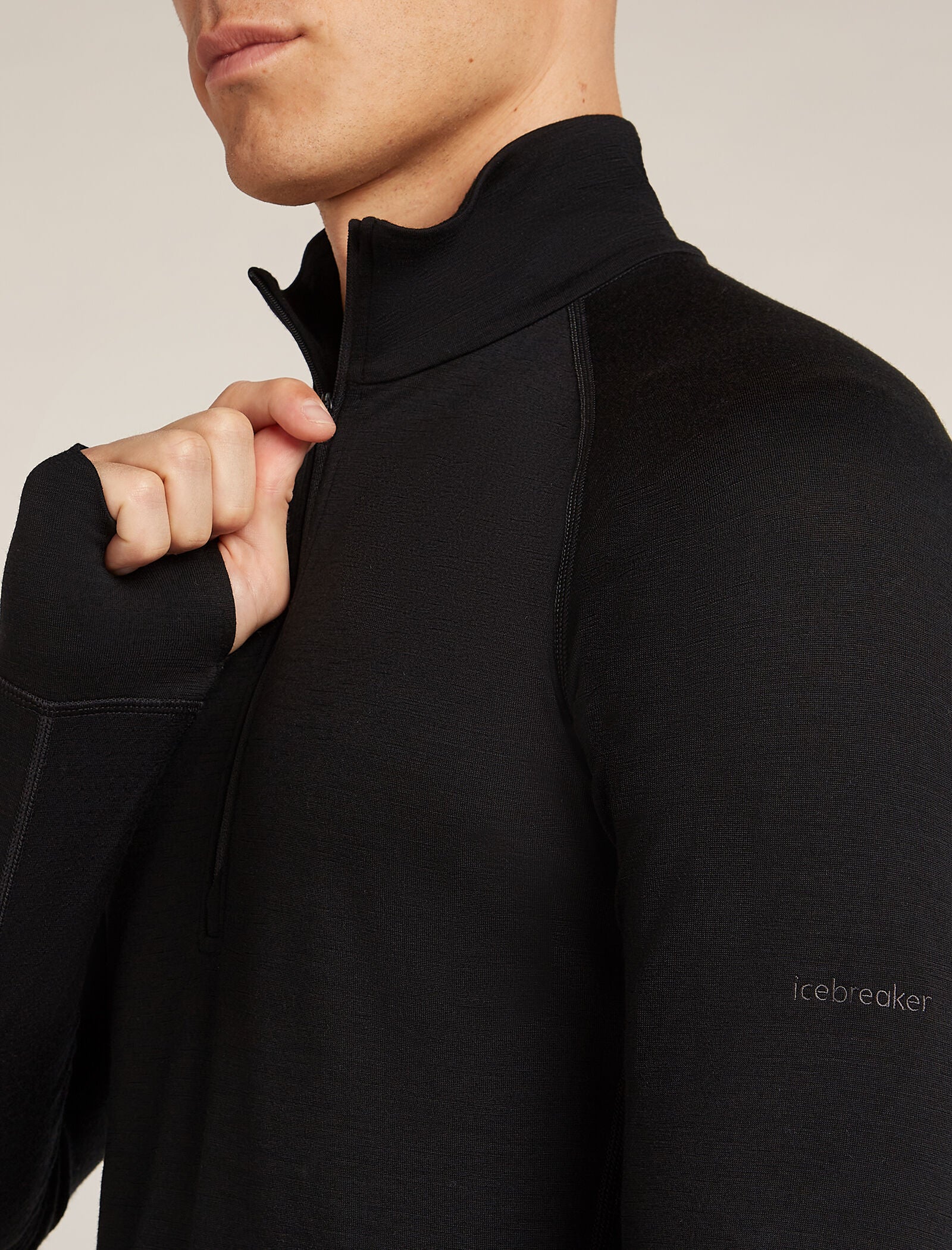 Men's Merino 200 ZoneKnit™ Long Sleeve Half Zip Thermal Top