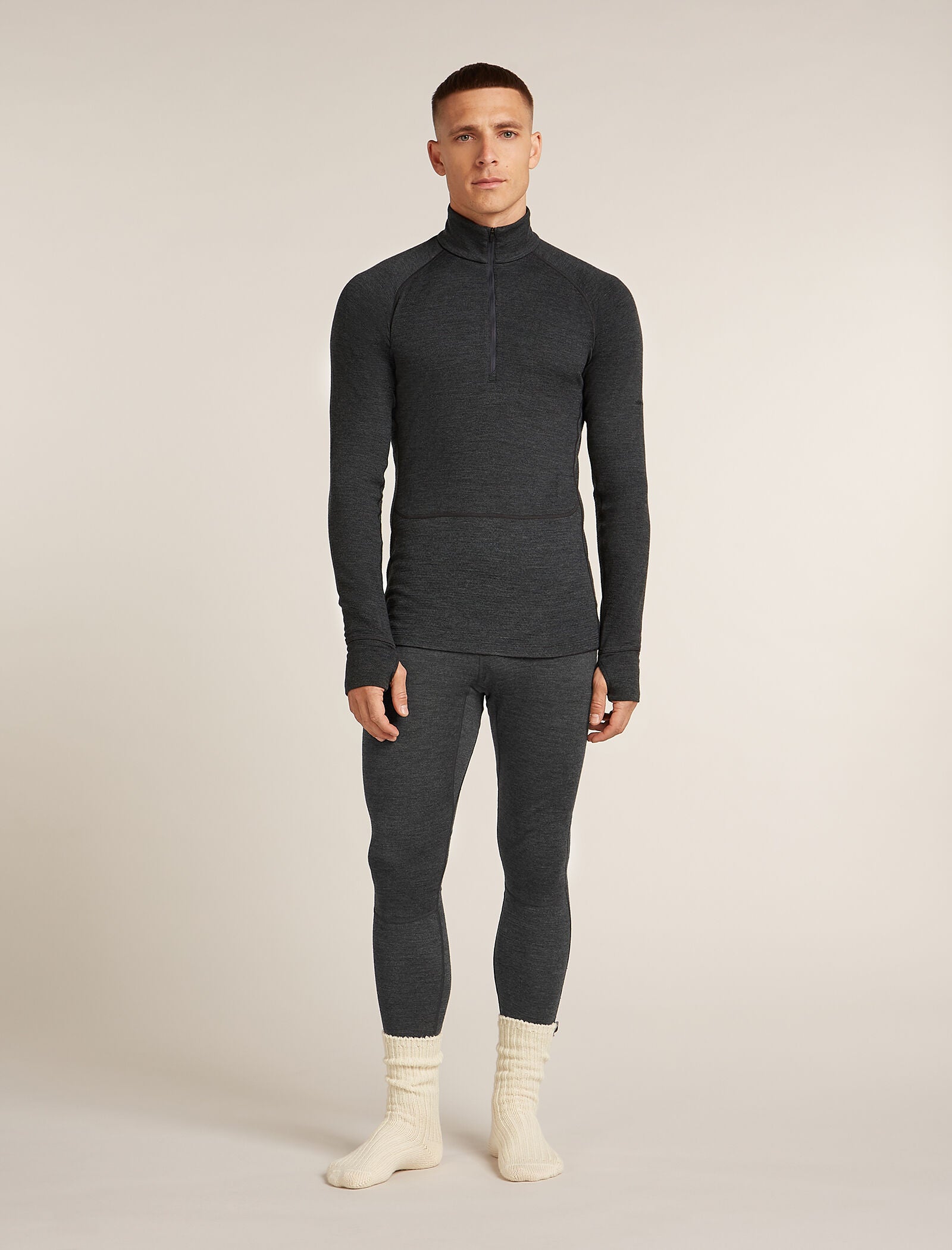 Men's Merino 260 ZoneKnit™ Long Sleeve Half Zip Thermal Top