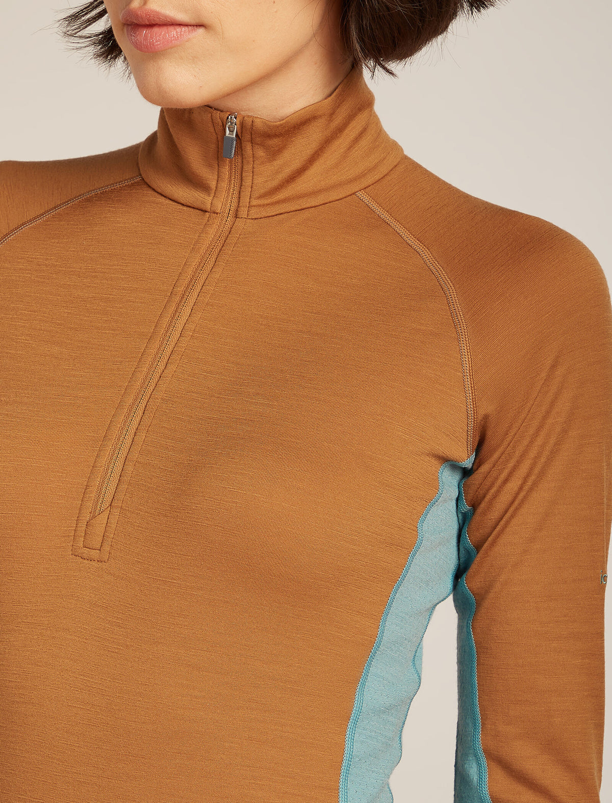 Women's Merino 200 ZoneKnit™ Long Sleeve Half Zip Thermal Top Hydro/Trail - 10