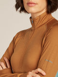 Women's Merino 200 ZoneKnit™ Long Sleeve Half Zip Thermal Top Hydro/Trail - 5
