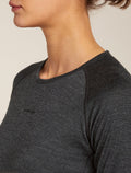 Women's Merino 260 ZoneKnit™ Long Sleeve Crewe Thermal Top Jet Heather - 7