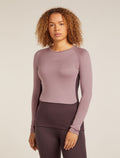 Women's Merino 260 ZoneKnit™ Long Sleeve Crewe Thermal Top Java/Summit - 1