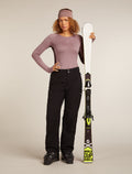 Women's Merino 260 ZoneKnit™ Long Sleeve Crewe Thermal Top Java/Summit - 4