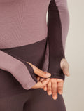 Women's Merino 260 ZoneKnit™ Long Sleeve Crewe Thermal Top Java/Summit - 6