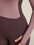 Women's Merino 260 ZoneKnit™ Long Sleeve Crewe Thermal Top Java/Summit - 8