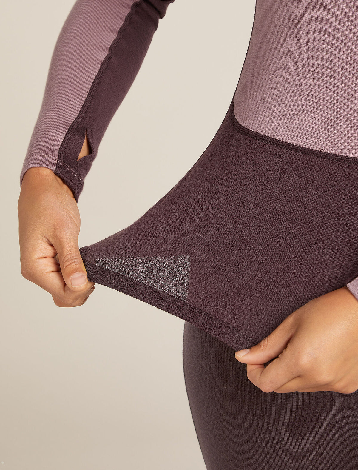 Women's Merino 260 ZoneKnit™ Long Sleeve Crewe Thermal Top Java/Summit - 9