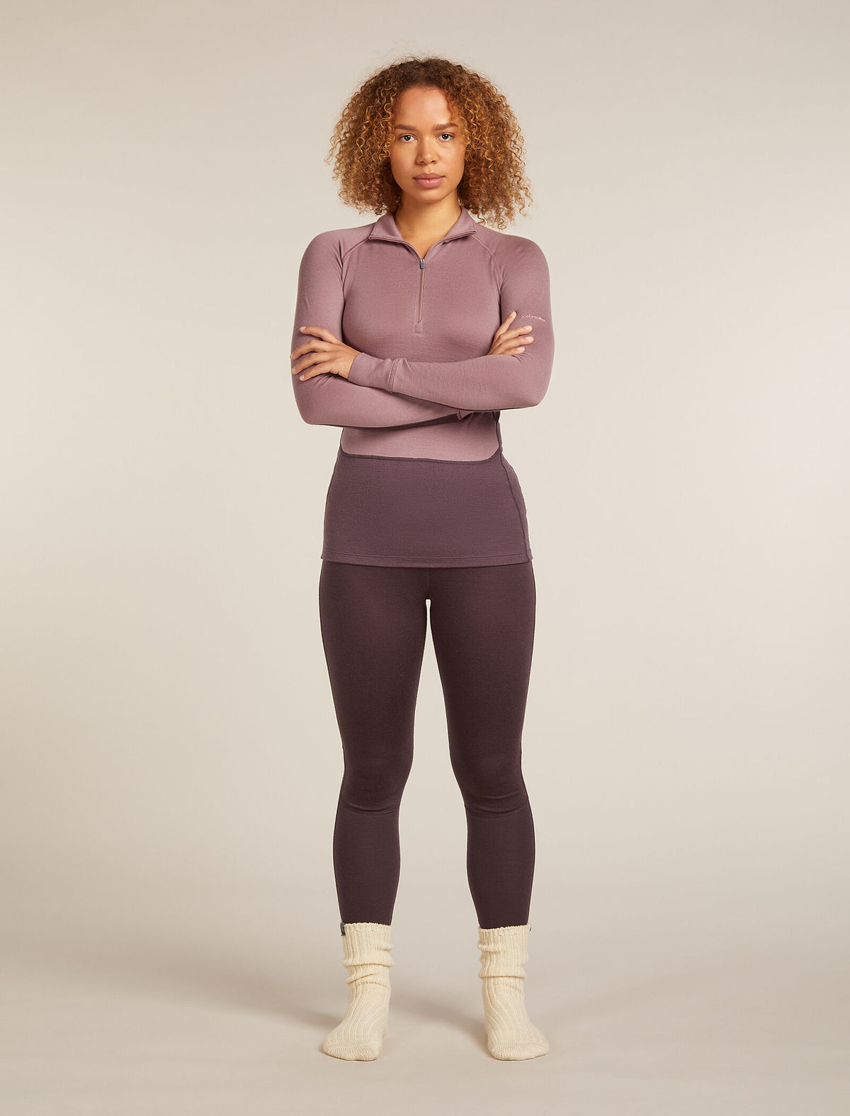 Haut thermique demi-zip 260 Femme  - 11