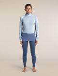 Women's Merino 260 ZoneKnit™ Long Sleeve Thermal Half Zip Dawn/Zinc Blue - 3