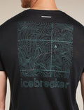 Men's Merino Blend 125 Cool-Lite™ Sphere Short Sleeve T-Shirt Trail Black - 5