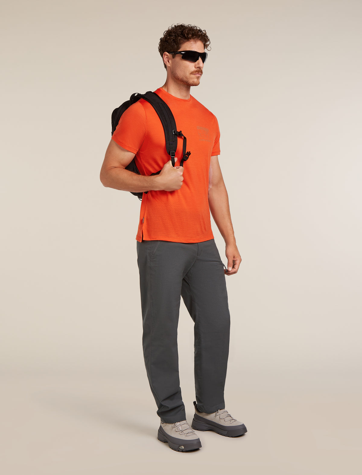 Men's Merino Blend 125 Cool-Lite™ Sphere Short Sleeve T-Shirt Trail Fervid - 4