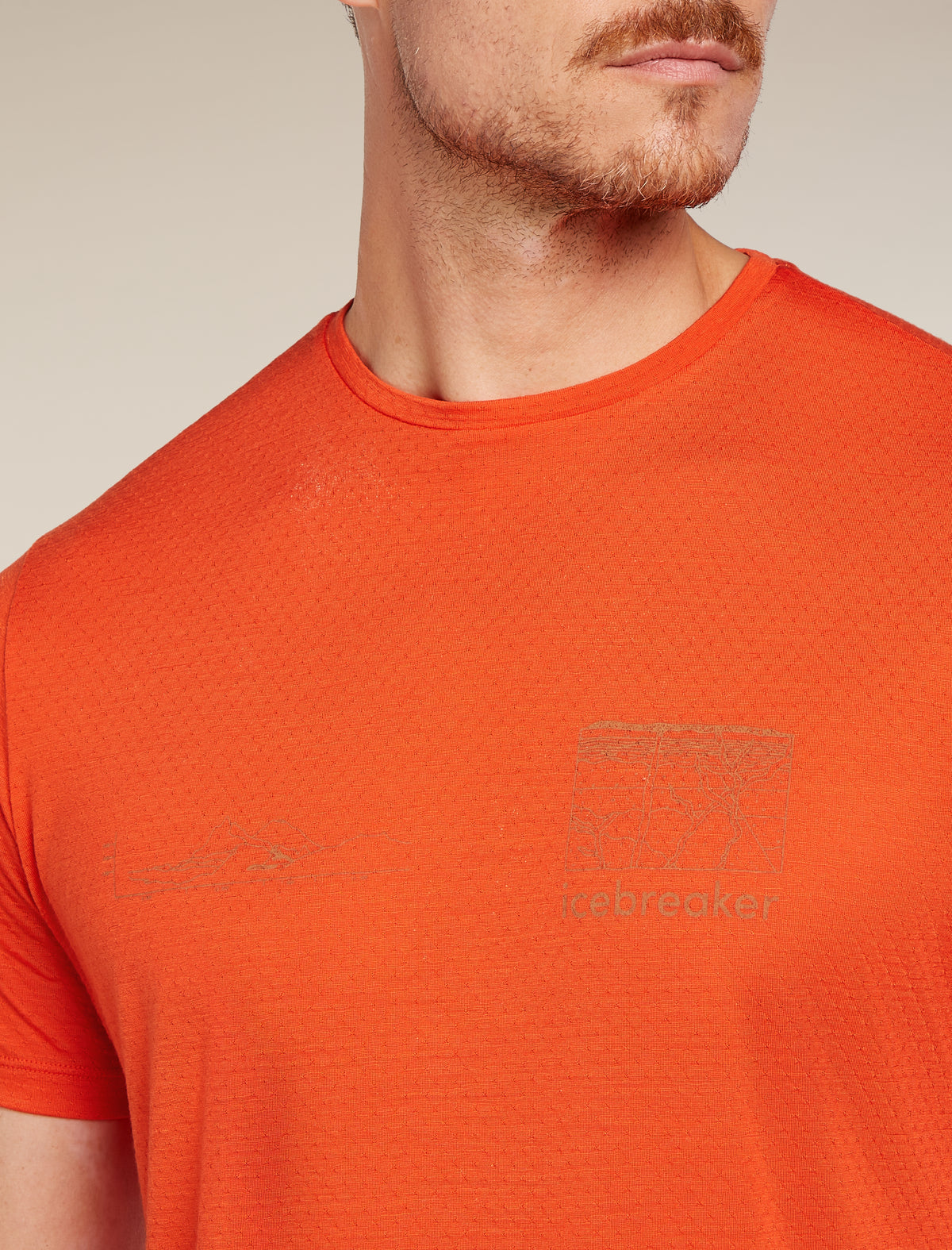 Men's Merino Blend 125 Cool-Lite™ Sphere Short Sleeve T-Shirt Trail Fervid - 5