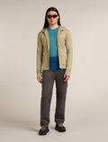Men's Merino Blend 300 RealFleece™ Descender Long Sleeve Zip Hoodie Flagstone - 4