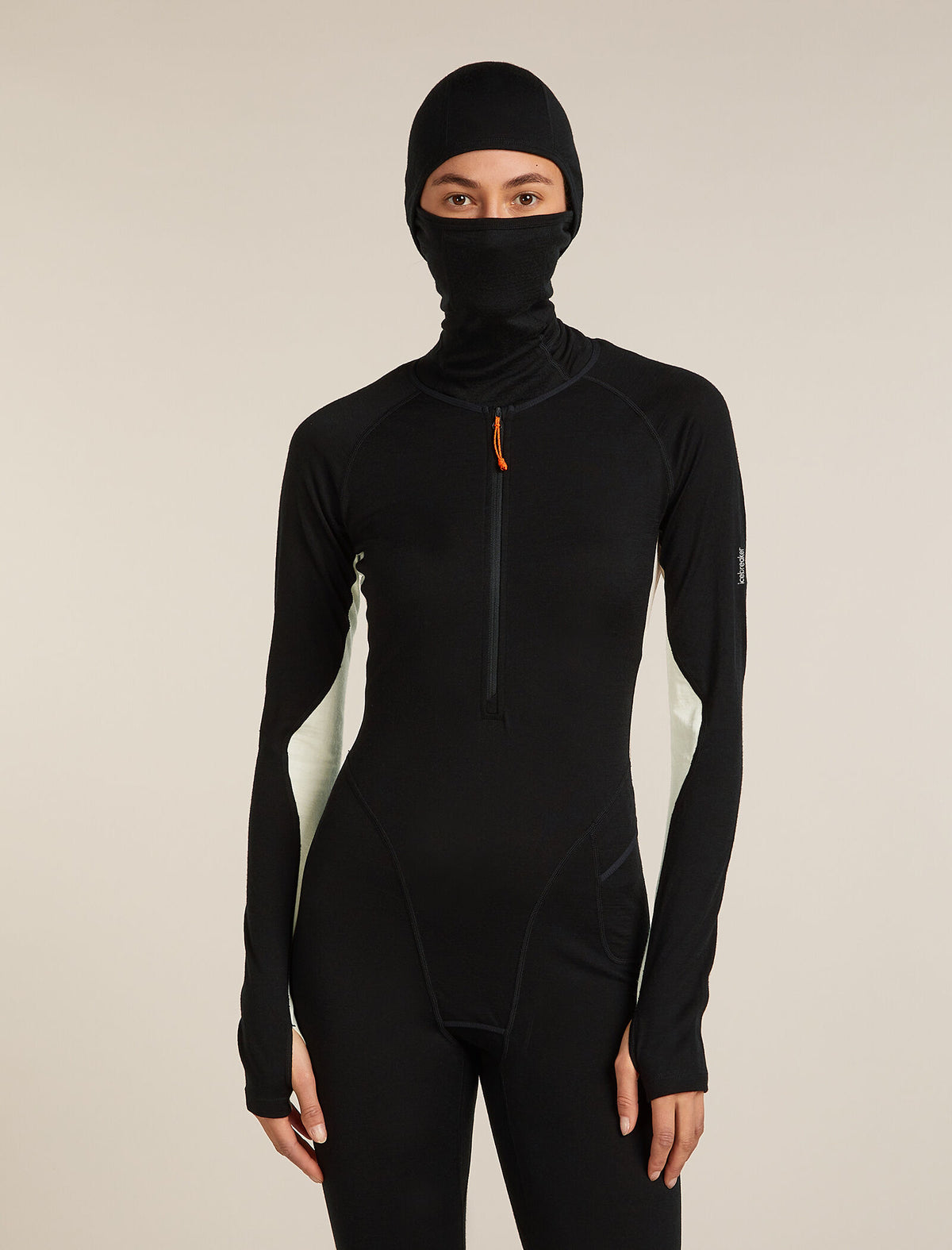 Women's Merino 200 Oasis+ Thermal Suit Black/Undyed - 1