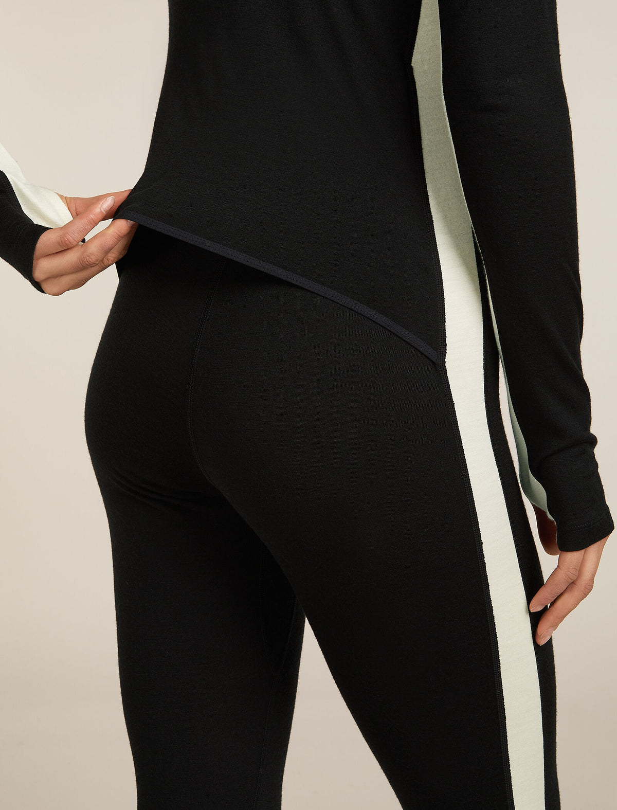 Women's Merino 200 Oasis+ Thermal Suit Black/Undyed - 11