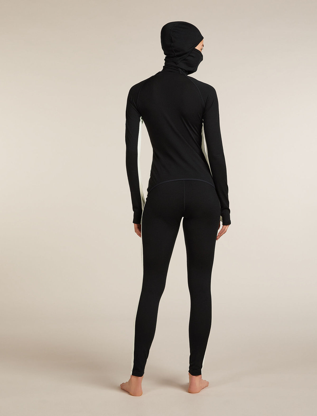 Women's Merino 200 Oasis+ Thermal Suit Black/Undyed - 2